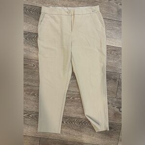 Badgley Mischka Classic Beige Women's Pants SZ 12